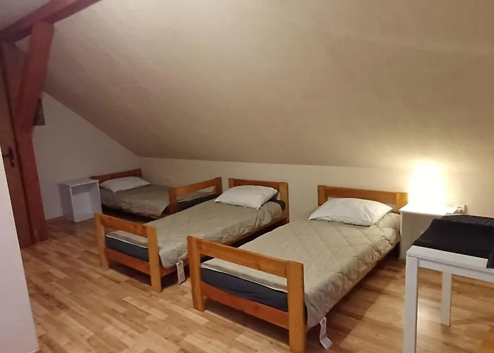 Modrzewie 게스트하우스 미에드지레시